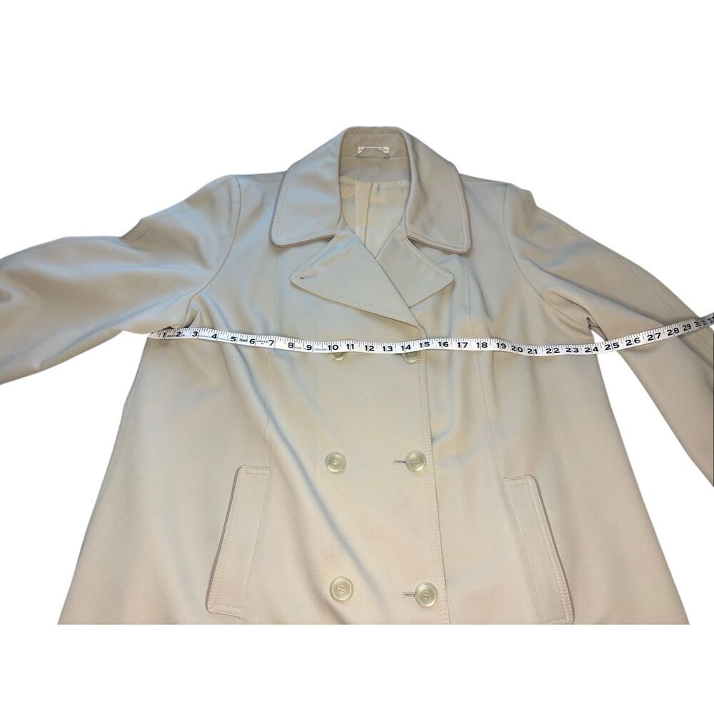 Vintage Forecaster of Boston tan double breasted trench coat - XL - Picture 6 of 9